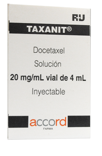 TAXANIT 80MG/ 4ML. C/1FCO AMP