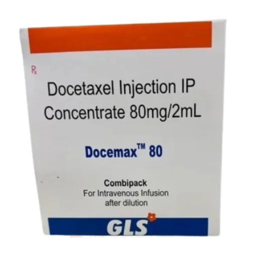 DOCEMAX 80MG C/1 FCO AMP